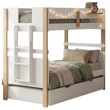 Ethan Single Bunk Bed with Trundle